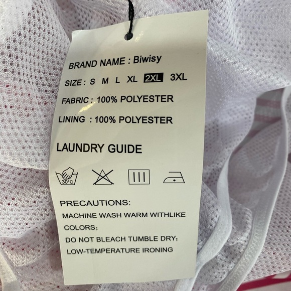 Swim Trunks Pink Striped XXL NWT - Picture 6 of 7